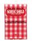 TABLECLOTH VINYL CK RED