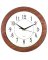 Clock Wall 12" Faux Wood