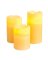 CANDLE FLAMELSS 3PK PILR