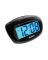 Lcd Alarm Clock 1" Blk