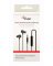 DISC EAR BUDS W/ INLINE MIC