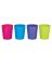 CUP FLUTED POLY 22OZ