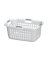 Laundry Basket Wht