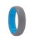 RING GRV THIN GRY/BLU 7