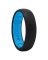 RING GRV THIN BLK/BLU 5