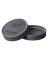 Jar Lids Blk Wide Mth6pk