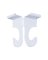 Ceiling Hook White 2 Pk