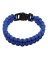 SURVIVL BRACELET BLUE LG