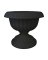 URN GRECIAN BLK 20"