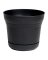 FLOWERPOT SATURN BLK 5"