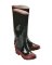 BLK SZ 11 KNEE BOOT RED SOLE RUB
