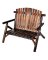 WOOD STAR BENCH CHAIR