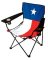 FOLDING TEXAS FLAG CHAIR