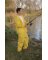 MED. YELLOW PVC RAINSUIT