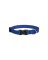 DOG COLLAR 9-14" ADJ BLU