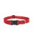 DOG COLLAR 16-28"ADJ RED