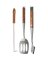 BBQ 3PC TOOL SET SS/RSWD