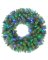 LED WREATH PINE 36"MULTI