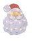 CHILLERS SANTA SIGN15"