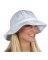 COOL WHT FLOPPY HAT L/XL