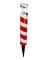 SOLAR CANDYCANE BOLLARD