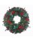 WREATH DECORATED LED 30"