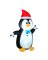 AIRBLOWN PENGUIN IN TUX