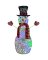 LED PVC SNOWMAN 45"