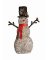 FAUX BIRCH SNOWMAN 60"