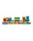 WOOD STACKTRAIN TOY 18PC