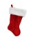 Plush Stocking Red 20"