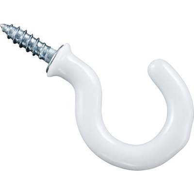 30PC 1" WHITE CUP HOOK