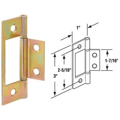 Departments - BI-FOLD CLOSET DR HINGE