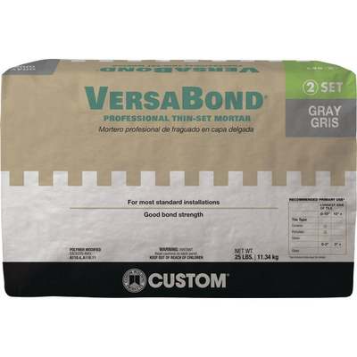 25LB GRY VERSBOND MORTAR