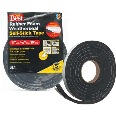 3/4X7/16"X10' BLK TAPE