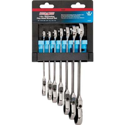 7PC SAE FLEX RATC WRENCH