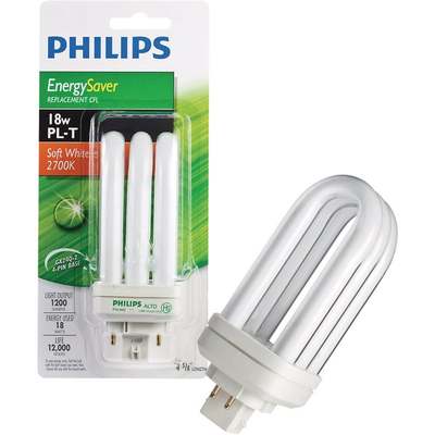 18W PLT SW GX24 CFL BULB