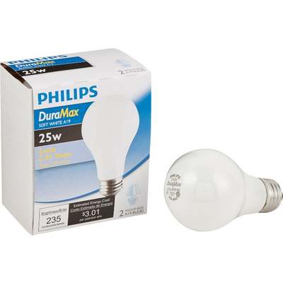 2PK 25W SW BULB