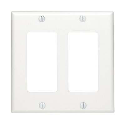 WHT 2-GFI WALL PLATE