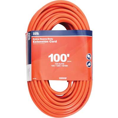100' 12/3 OUTDOOR CORD
