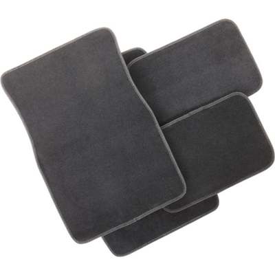 4PC GREY CARPET FLR MAT