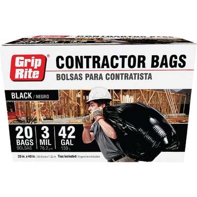 20CT 42GL CONTRACTOR BAG