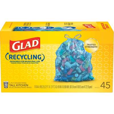 13G 45CT GLAD RECYCLING