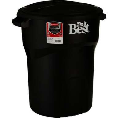 32GAL BLK TRASH CAN