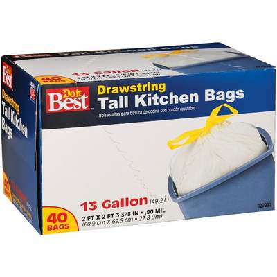 40CT 13GAL KITCHEN BAG