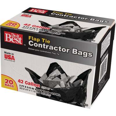 20CT 42GAL CONTRCTR BAG