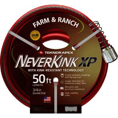 3/4"X50' NEVERKINK HOSE