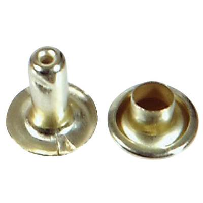 LRG BRASS PLATED RIVET