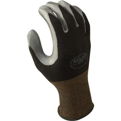 LRG BLK NITRILE GLOVE