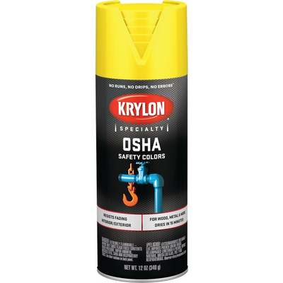 Departments Safety Yellow Osha Spray Paint